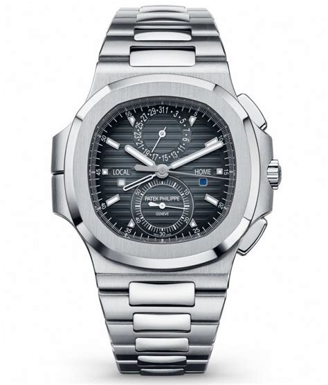 patek philippe nautilus travel time chronograph 5990 1a-001|Patek Philippe Nautilus Travel Time Chronograph Stainless Steel .